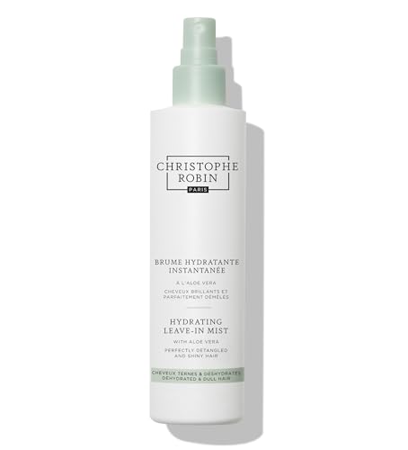 Christophe Robin Hydrating Leave-In Mist With Aloe Vera for Scalp and Hair - Detangles and Conditions 5 fl. oz