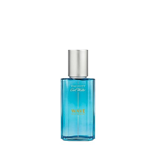 Davidoff Cool Water Wave Eau de Toilette – Fresh Woody Men's Cologne – With Notes of Sichuan Pepper, Juniper & Sandalwood – Long Lasting Fragrance
