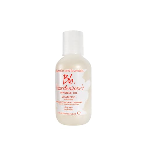 Bumble and bumble. Hairdresser's Invisible Oil Hydrating Shampoo | Hydrating, Anti Frizz, Softening, Color Safe | Curly, Wavy, Straight | With Argan Oil, Coconut Oil + Grapeseed Oil