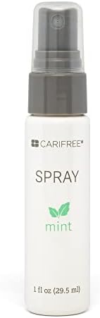 CariFree Oral Spray, Mint Flavored, Xylitol for Moisturization, Neutralizes pH, Fluoride-Free, Freshen Breath, Recommended by Dentists, Made in The U.S.A. 4 Bottles (1 fl. oz. Each)