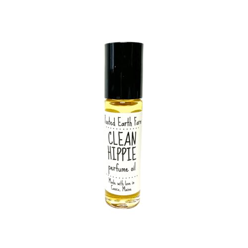 Clean Hippie Perfume Oil - Roll On - Patchouli and Peppermint - Unisex Fragrance