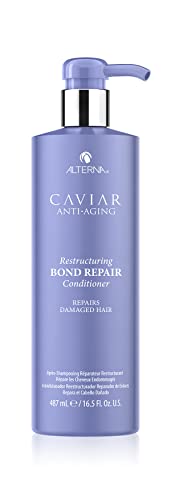 CAVIAR Anti-Aging Restructuring Bond Repair Conditioner | For Brittle, Damaged and Split Ends | Repairs, Strengthens & Protects Damaged Hair | Sulfate Free