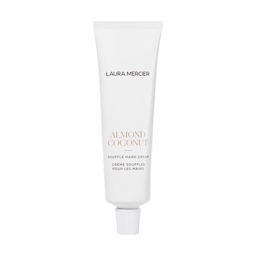 Laura Mercier Soufflé Hand Cream, 24HR Hydration, Nourishes and Repairs, Instantly Moisturizes and Improves Skin Texture, Infused with Shea, Mango, and Cocoa Butters, Mother's Day Gift
