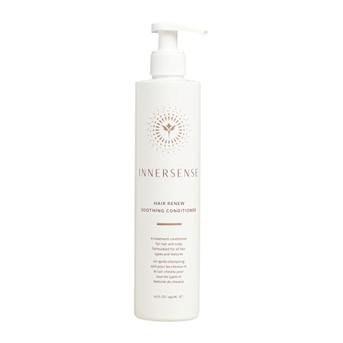 INNERSENSE Organic Beauty - Hair Renew Soothing Conditioner | Non-Toxic, Cruelty-Free, Clean Haircare (10 fl oz | 295 mL)