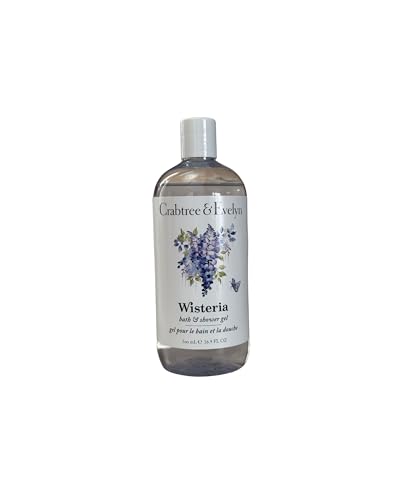 Crabtree & Evelyn Wisteria Bath Set Shower Gel and Body Lotion Duo (Duo, Wisteria)