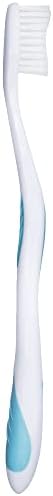 Colgate Wave Sensitive Toothbrush, Compact, Soft (Colors Vary) - Pack of 4