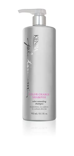 Kenra Platinum Color Charge Shampoo/Conditioner | Color Extending | Recharges Hair Color Up To 50 Washes | Lightweight Moisturizer |Maximum Color Retention |All Hair Types & Colors
