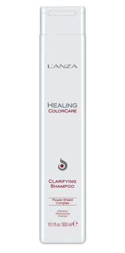 L'ANZA Healing Colorcare Clarifying Shampoo, Refreshes, Repairs and Extends Color Longevity, With Sulfate-free, Paraben-free, Gluten-free Formula (10.1 fl Oz)
