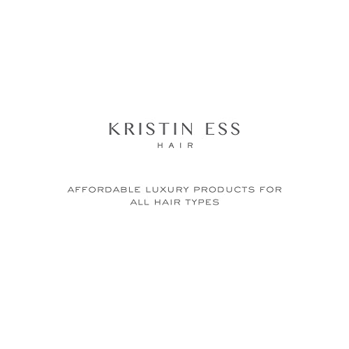 Kristin Ess Hair 1 1/4" Titanium Curling Iron for Beach Waves + Curls for Medium and Long Hair, Smoothing + Frizz Control, Dual Voltage, Auto Shut-Off