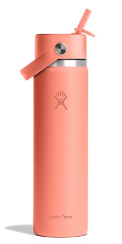 24 Oz Wide Mouth Flex Straw Cap Sunglow