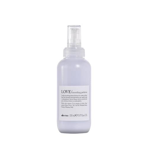 Davines LOVE Smoothing Perfector, Thermal Serum For Coarse Or Frizzy Hair, Tame And Nourish, 5.07 fl. oz.