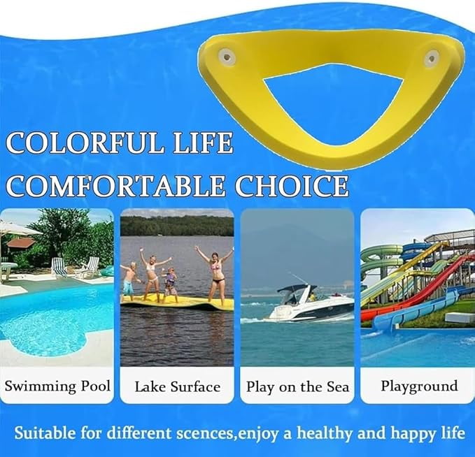 Civilizek Water Recliner, Grandfloats Float-N-Fold Water Chair, Civilized 3-in-1 Floating Chair One Float, Endless Relaxation, Waters Recliner Beach Chairs for Sitting in The Waters Swim,Black