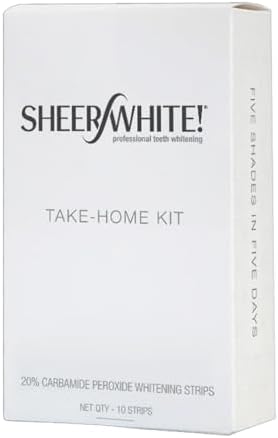 20% Professional Teeth Whitening Strips Films Kit (1 Count (Pack of 1))
