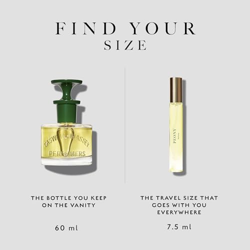 Caswell-Massey Peony Perfume Spray, Sweet Floral Scent for Women with Wild Berry and Amber, Made in USA, 0.25 Oz
