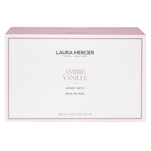 Laura Mercier Honey Bath Gel, Foaming Bubble Bath, Long-Lasting Hydration, Helps Maintain Skin's Moisture, Provides Visible Radiance, Suitable for All Skin Types