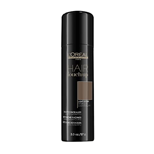 L'Oréal Professionnel Hair Touch Up - Root Concealer Spray - Blends and Covers Grey Hair, Does Not Transfer or Smear