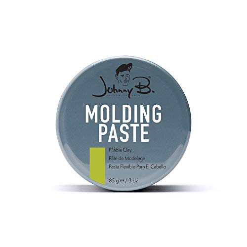 JOHNNY B. Molding Paste, Pliable Hair Clay, 3 oz.