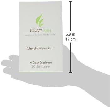 Clear Skin Acne Vitamin System | 20 Antioxidants, Botanicals & Minerals | 60 Count Pack of 4