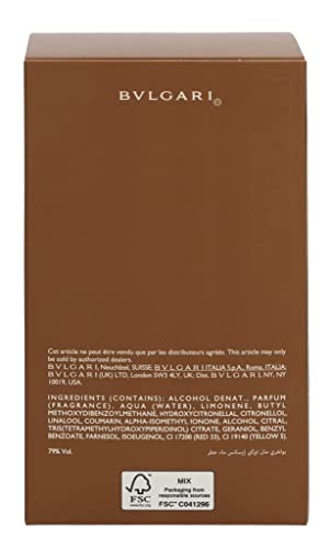 Bvlgari Man Terrae Essence by Bvlgari for Men - 3.4 oz EDP Spray