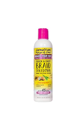 Jamaican Mango & Lime 8 OZ JML QUICK & EASY BRAID TAKEDOWN