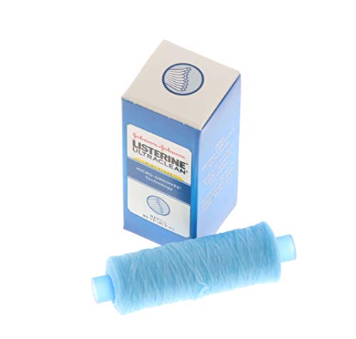 JJO Listerine Ultra Clean Floss 90Yd Spool Ea (No Dispenser)