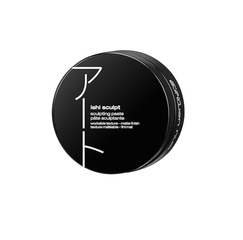 Ishi Sculpt Texturizing & Sculpting Paste - Frizz Control and Long-Lasting Hold, Adds Texture and Subtle Shine, For All Hair Types, 2.54 Fl Oz