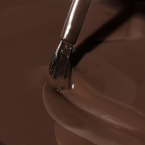 Dazzle Dry Nail Lacquer (Step 3) - Fringe - A milk chocolate brown. Full coverage cream. (0.5 fl oz)