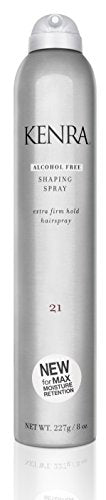 Kenra Shaping Spray 21 | Alcohol Free Hairspray | Max Moisture Retention | Extra Firm Hold & High Shine | Optimal Working Time | All Hair Types