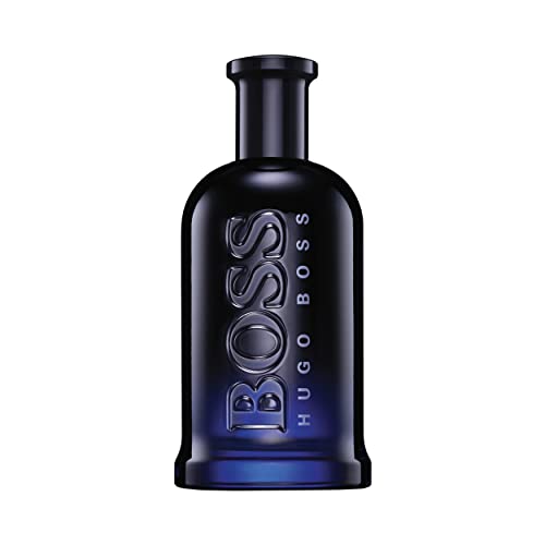 Hugo Boss Bottled Night Eau de Toilette – Woody Men's Cologne – With Notes of Birch Leaf, Cardamom, Louro Amarelo Wood & Musk – Luxury Perfumes for Men – Long Lasting Fragrance