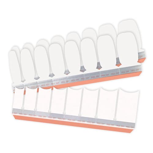 Color Street "Meet Me In Paris" Nail Polish Strips (French Tips), White