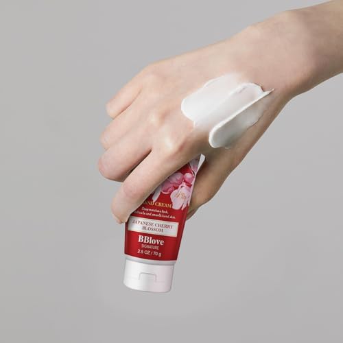 Hand Cream Moisturizing Luxury Set - 3PCS x 2.5oz Japanese Cherry Blossom Lotion. Nourishes Dry Hands, Travel-Sized