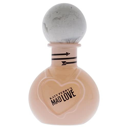 Katy Perry Mad Love, Eau de Parfum, 1 fl. oz., Women's Fragrance by Katy Perry with Floral, Fruity & Feminine Scents Mixed with Warm & Sexy Musk & Wood. An Appealing & Attractive Gift.