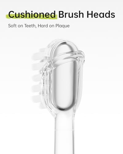 Laifen Wave Special Electric Toothbrush, New 2025 Version Oscillation & Vibration Sonic Electric Toothbrush for Adults with App, 2 Brush Heads, IP68 Waterproof Travel Powered Toothbrush (Meadow Green)