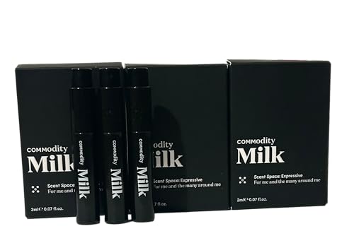 Commodity MILK UNISEX Perfume EDP Vial 2 ml / 0.07 oz - (SET OF 3) 9880