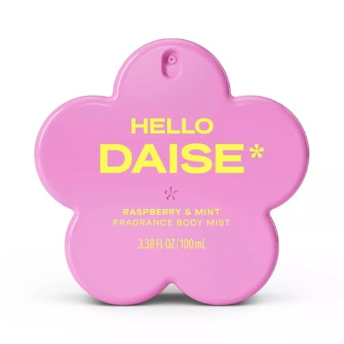 DAISE Hello Rashberry & Mint Fragrance Body Mist for Women, 3.38 fl oz