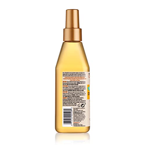 Creme of Nature Pure Honey Scalp Refresh Leave-In Conditioner, With Aloe Vera, Peppermint & Honey, Detangles & Moisturizes Hair & Scalp, Ideal for Braids, 8 oz