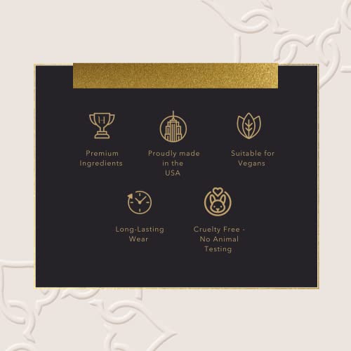 H HABIBI Deluxe Women's Fragrances Discovery Sample Set - Luxury Mini Perfumes for Women - Includes Iris, Magnolia, Jasmine Oud, & Rose Perfume Samples - 6 X 2ml Travel Size Perfume Samples