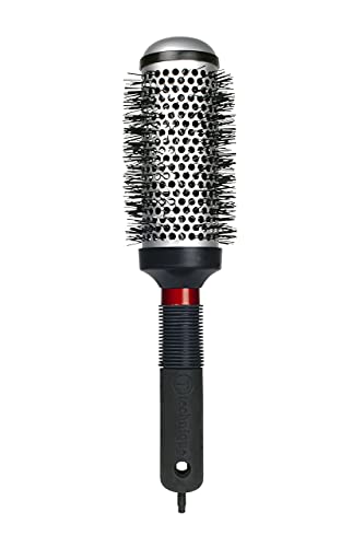 Cricket Technique Thermal Hair Brush #370 1.75” for Blow-Drying, Curling, and Styling – Heat-Retaining Barrel with Anti-Static Tourmaline Bristles, Round Thermal Brush, Ideal for All Hair Types