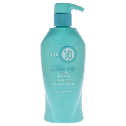 It's a 10 Haircare Blow Dry Miracle Glossing Shampoo, 10 Ounce
