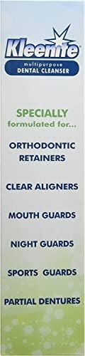 kleenite Multipurpose Dental Cleanser, 90 cleanings, Fresh mint 9 fl oz (Pack of 2)