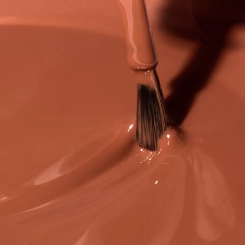 Dazzle Dry Nail Mini Lacquer (Step 3) - Argyle - A rustic burnt orange. Full coverage cream. (0.17 fl oz/ 5 Manicures)