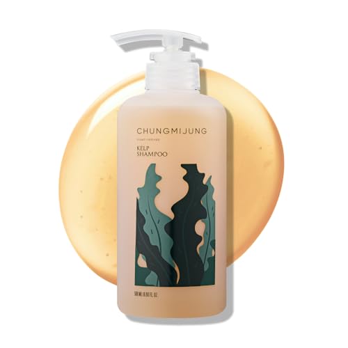 Conditioning Kelp Shampoo 16.9 fl.oz / 500ml, Balancing & Soothing Cleanser with Laminaria Japonica & Mung Bean, For Sensitive, Itchy Scalp & Dry Hair, Sulfate-Free, Korean Haircare