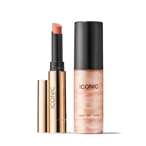 ICONIC LONDON Makeup Set for Glow and Radiant Look, Perfect for Gifting, Cruelty-Free, Vegan Makeup