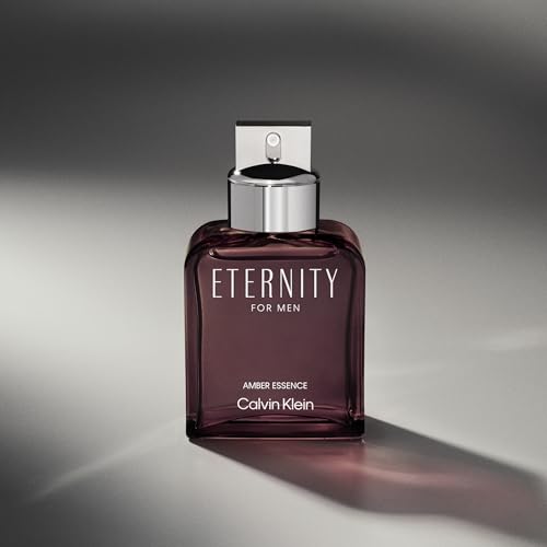 Calvin Klein Eternity Amber Essence Parfum – Ambery Men's Cologne – With Notes of Green Mandarin, Cistus Absolute, Benzoin & Bourbon – Luxury Perfumes for Men – Long Lasting Fragrance