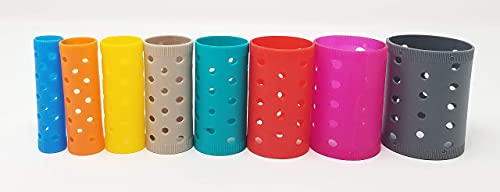 Hair Curler Roller Set/Set of 96 Stackable Rollers / 8 Size Rollers From Extra Small to Extra Large / 12 Rollers per Size - Hairdressing Curlers for Women - Curling Styling Tool