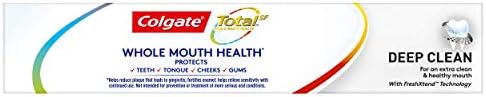 Colgate Total Toothpaste, Deep Clean, 5.1 ounce, 2 Count