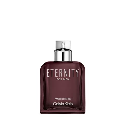 Calvin Klein Eternity Amber Essence Parfum – Ambery Men's Cologne – With Notes of Green Mandarin, Cistus Absolute, Benzoin & Bourbon – Luxury Perfumes for Men – Long Lasting Fragrance