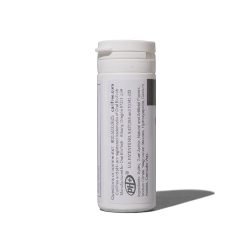 CariFree Breath Mints, Hydroxyapatite and Xylitol, Sugar-Free, pH Elevating, Delicious & Refreshing, Convenient On-The-Go, Travel Size, 6 Tubes Per Box (50 ct. each)