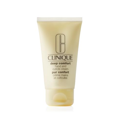 Clinique Daily Deep Comfort Hydrating Cuticle and Hand Cream With Hyaluronic Acid + Glycerin, 2.6 Fl Oz