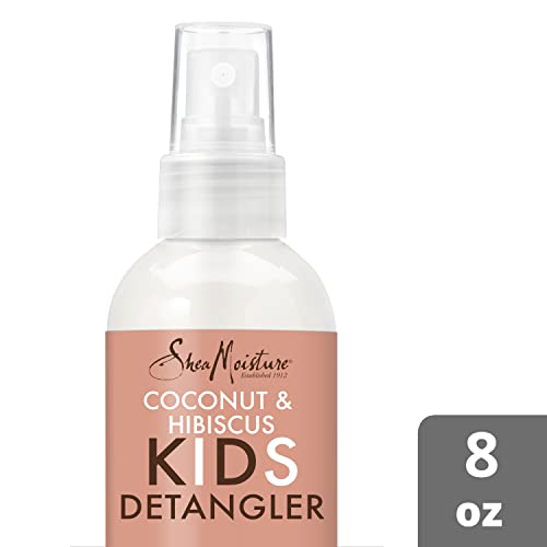 HAIR DETANGLER SPRAY FOR KIDS: Formulated with certified organic coconut oil and shea butter, this detangling spray is the perfect solution for managing your child’s wild, unruly hair.
